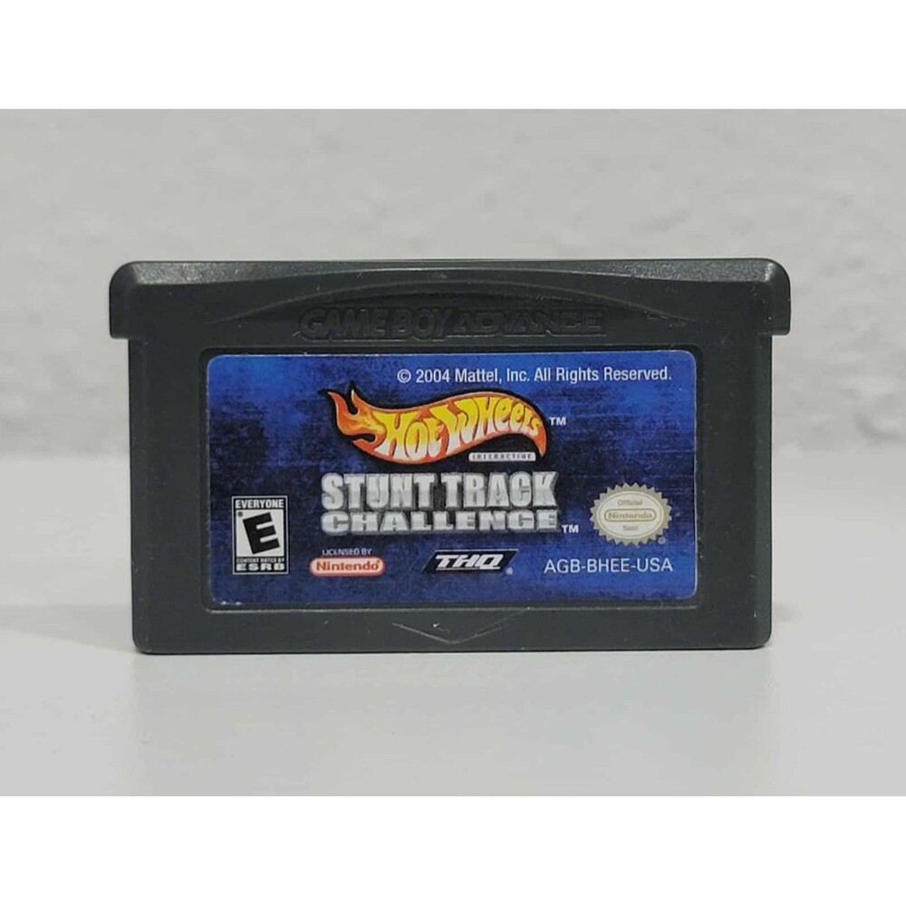 Hot Wheels: Stunt Track Challenge (Nintendo Game Boy Advance, 2004) Working